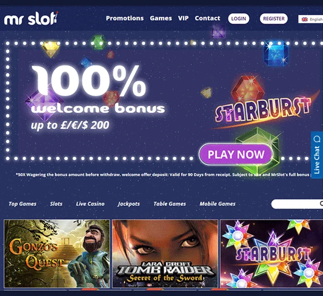 New-Casinos-Com-Mr-Slot-Front Mr Slot Casino Homepage