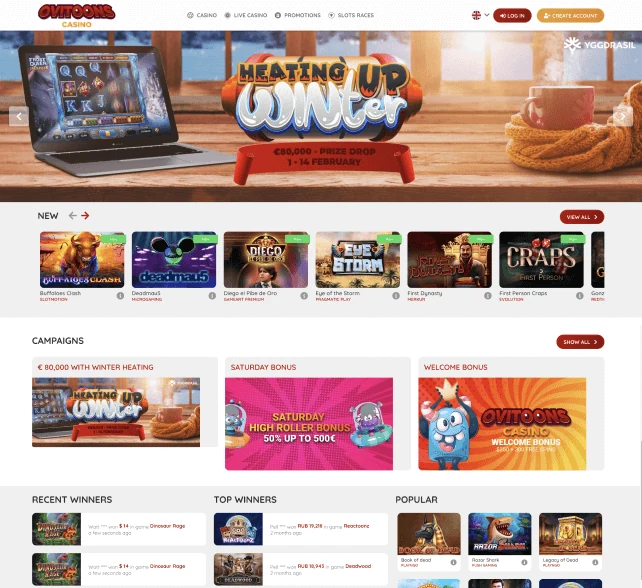 Ovitoons-Homepage-Screenshot-NewCasinos-EN Ovitoons homepage
