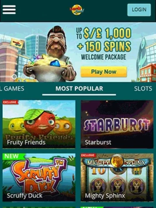 Luck Land Casino on Mobile