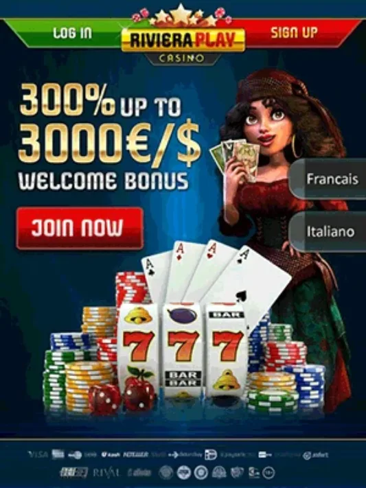 Riviera Games Casino on Mobile