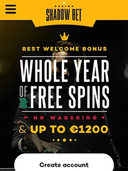 Shadow Bet Casino on Mobile