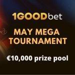 €10,000 Mega Tournament at 1Goodbet Casino logo