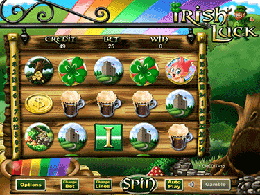 Irish luck casinospel