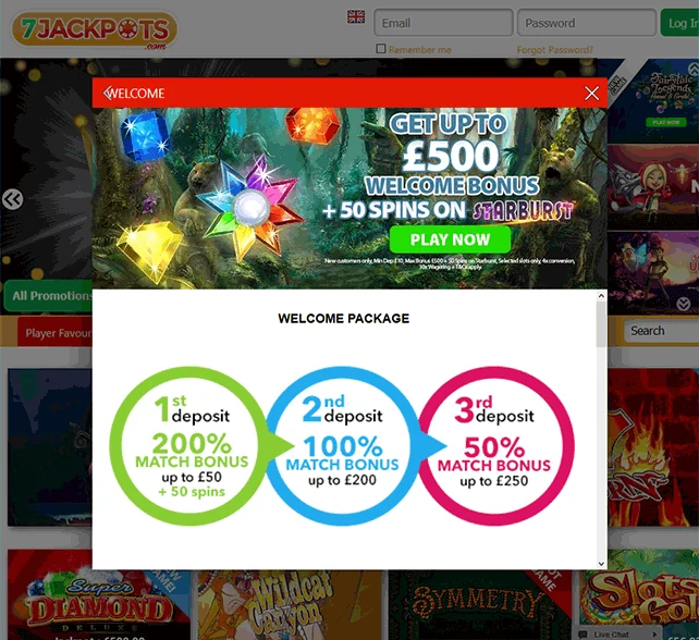 7Jackpots Bonus