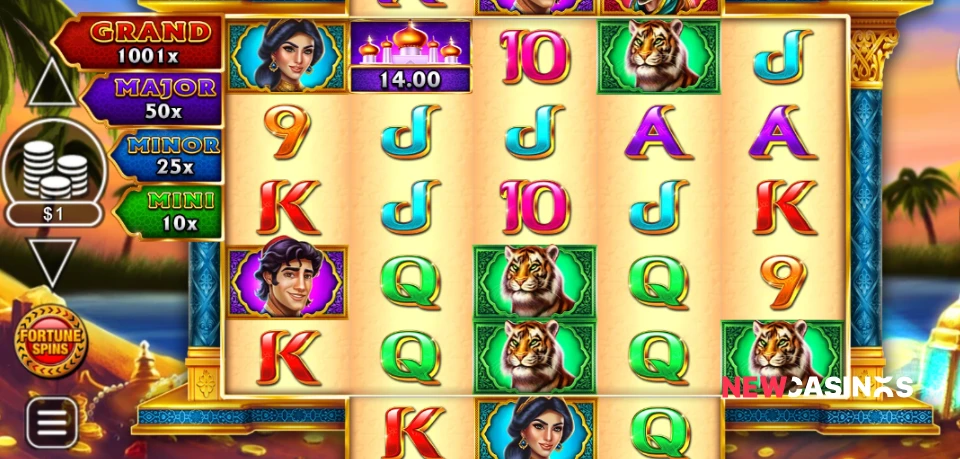 Arabian Nights Gameplay