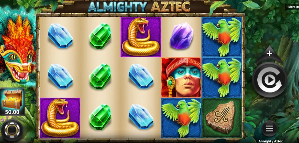 Aztec's Millions Gameplay