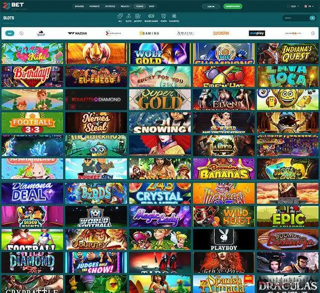 22 bet casino games
