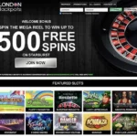 London Jackpots Casino Homepage