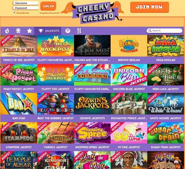 Cheeky Casino Games