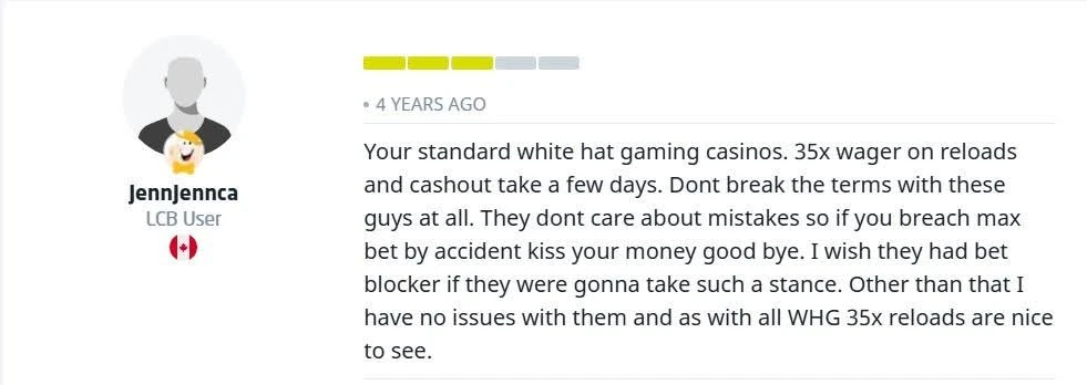 Customer Review 
