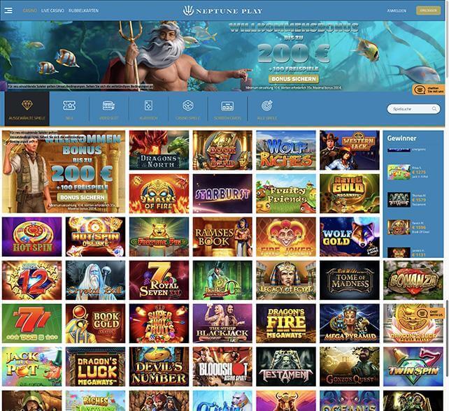 Neptune Play spiele