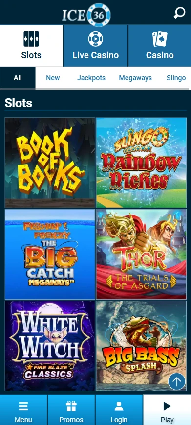 ice36 slots mobile
