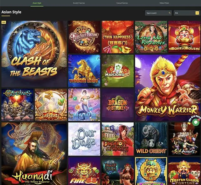 WeltbetCasino Games