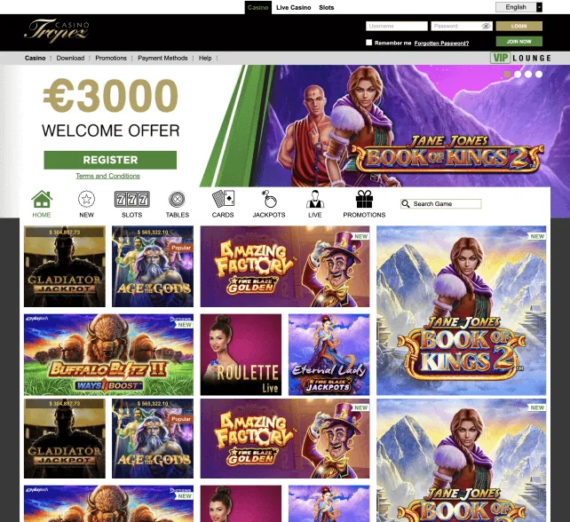 CasinoTropez Games