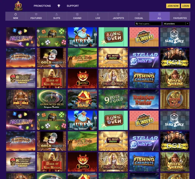 KingJ Games Screenshot