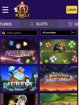 KingJ Games casino