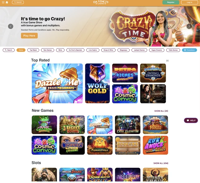 DaVinci Homepage