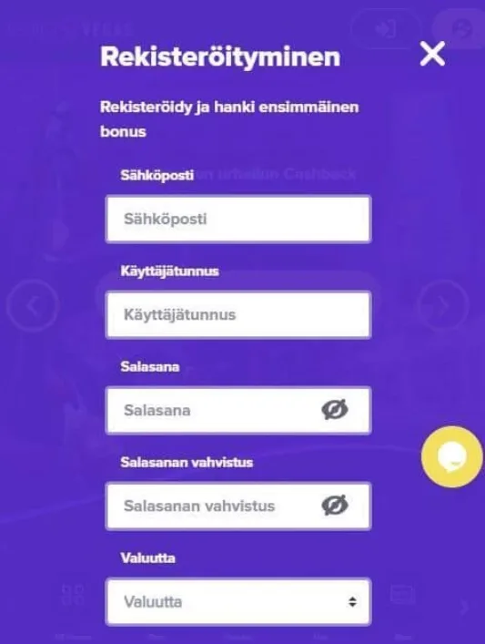 SpiderVegas casinolle rekisteröityminen mobiilisti