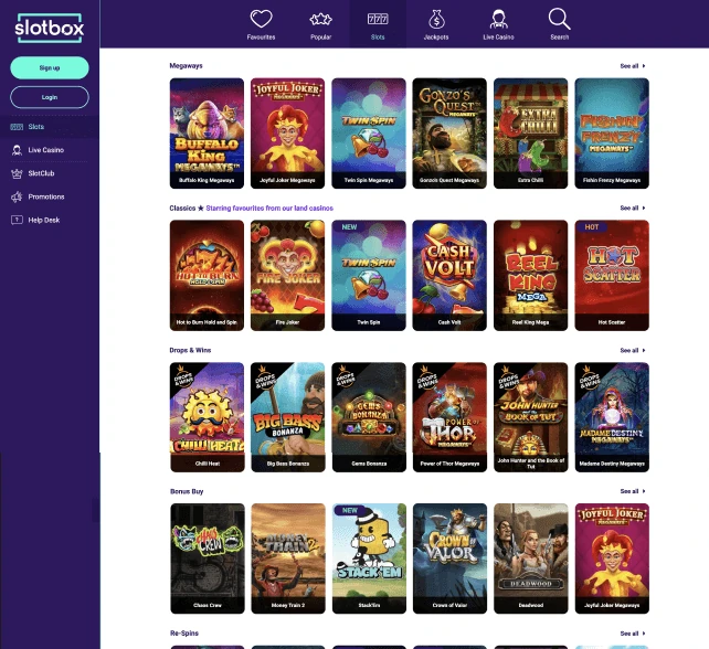 SlotBox Games