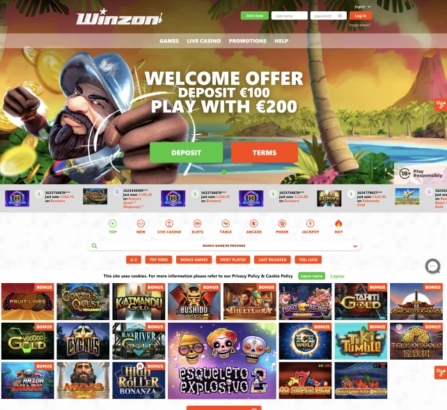 Winzon Homepage