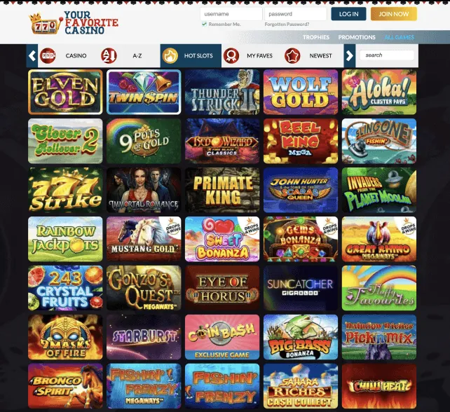 YOur Favourite Casino Games