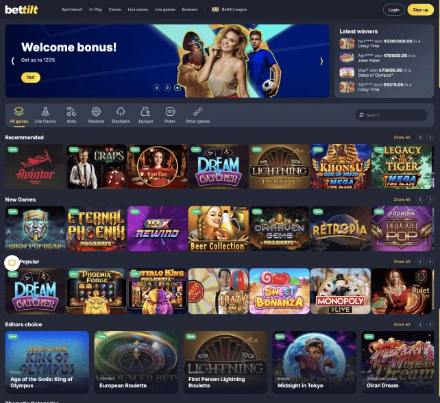 Bettilt casino