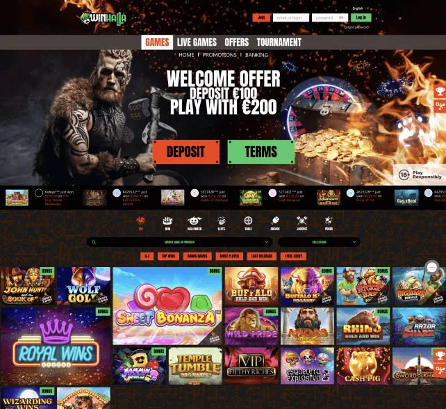 Winhalla Games Screenshot