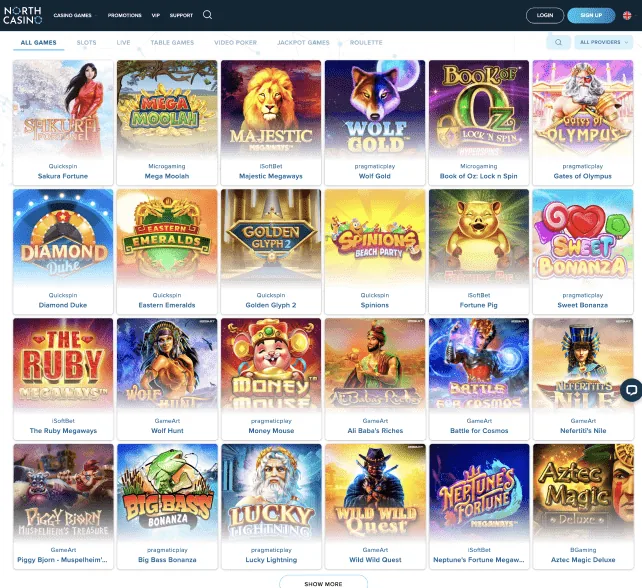 NorthCasino Games