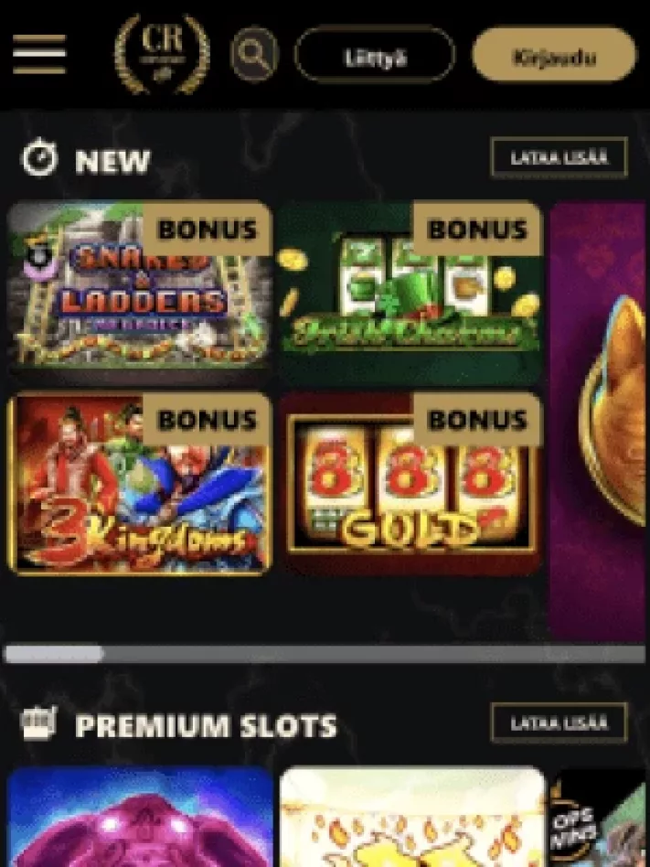 ChipsResort Casinon pelit mobiilisti