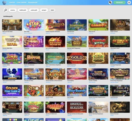 Helmi Casinon pelit