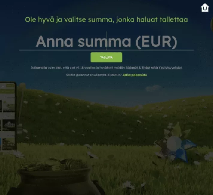 Uberlucky Casinolle rekisteröityminen