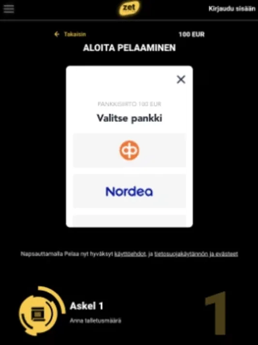 Uberlucky Casinolle rekisteröityminen mobiilisti