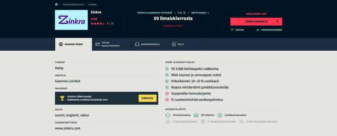 NewCasinos.com-sivuston uudistettu kasinoarvostelu