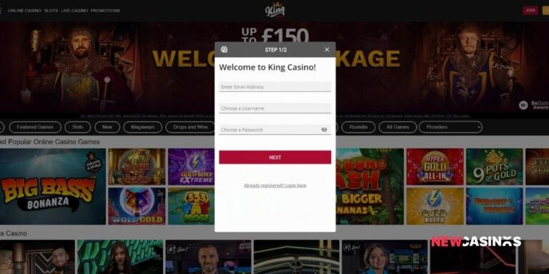 regulated King Pari Casino fast withdrawals promotional banner
