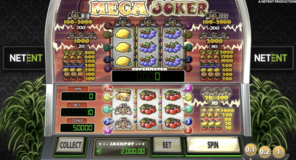 mega joker slot netent