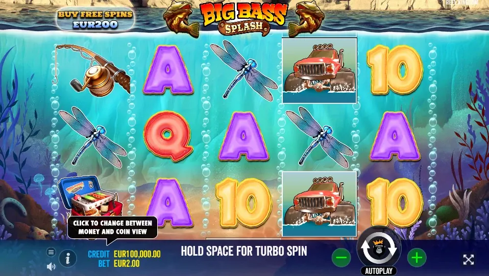 big bass splash gameplay