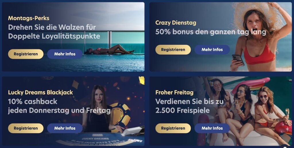 Lucky Dreams Casino Angebote