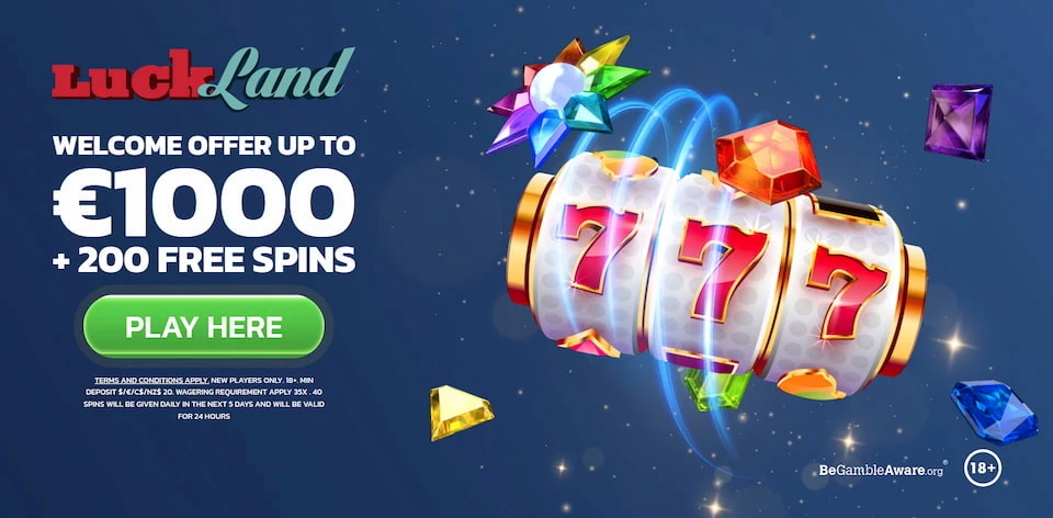 luckland welcome bonus