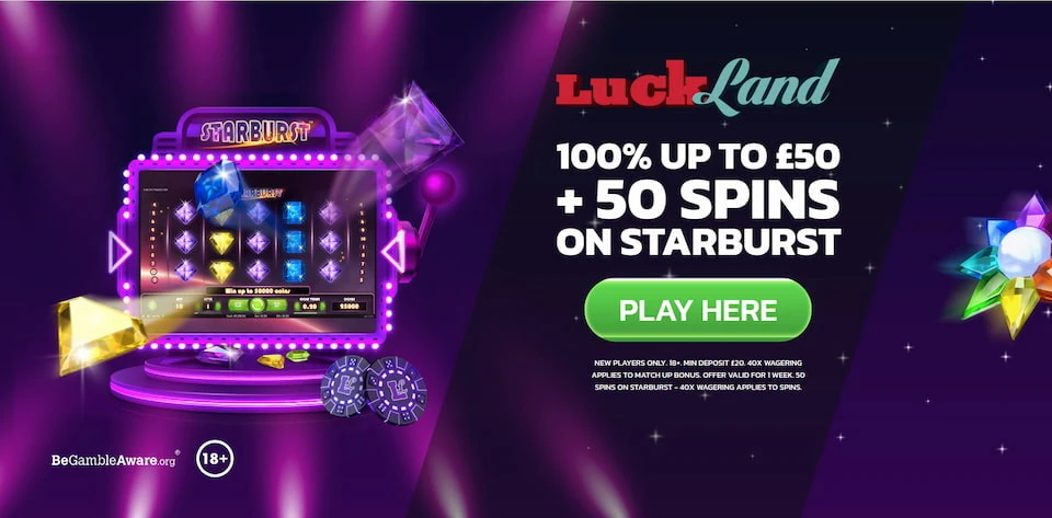 luckland casino uk welcome bonus