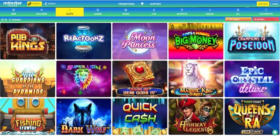 canavar casino oyunları