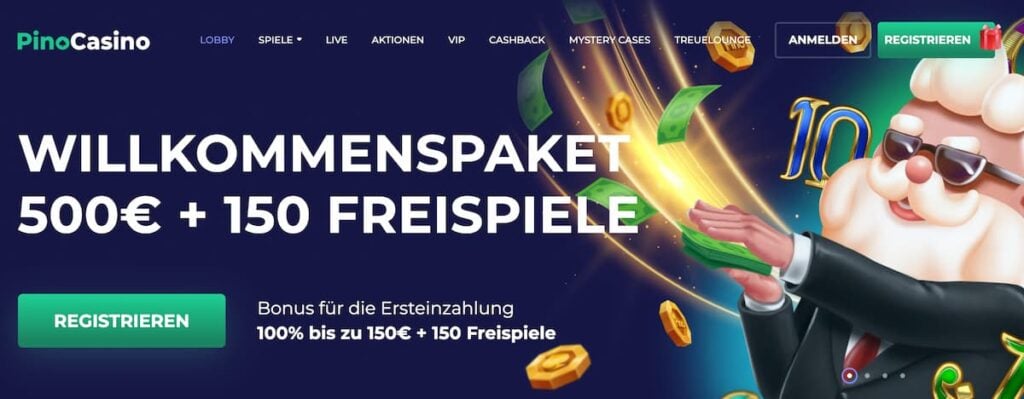 Pino Casino Bonus