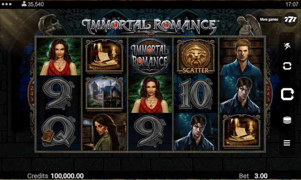 immortal romance gameplay
