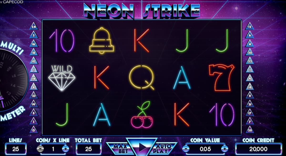 Neon Strike Casino Spiel