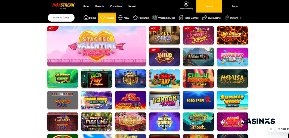 hotstreak slots games