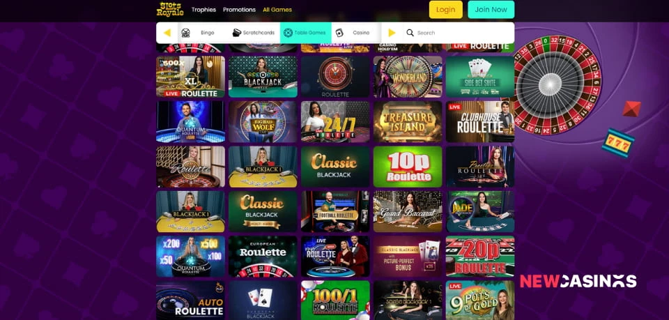 slots royale live casino