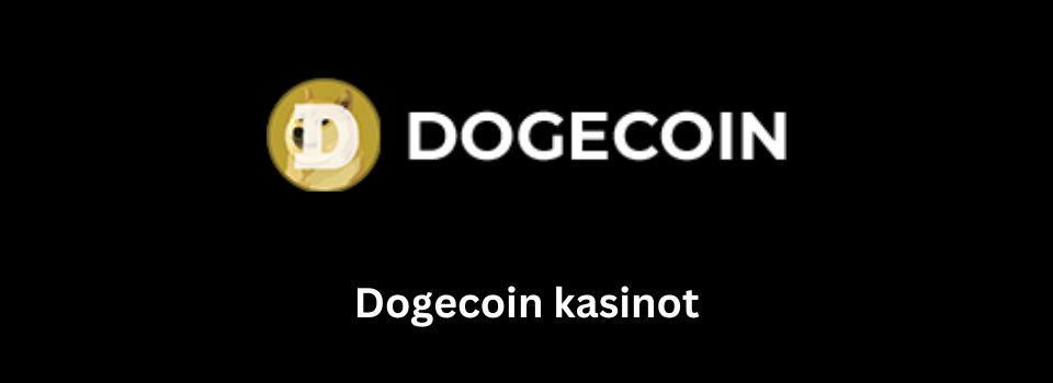 Dogecoin kasinot, kuvassa Dogecoin logo