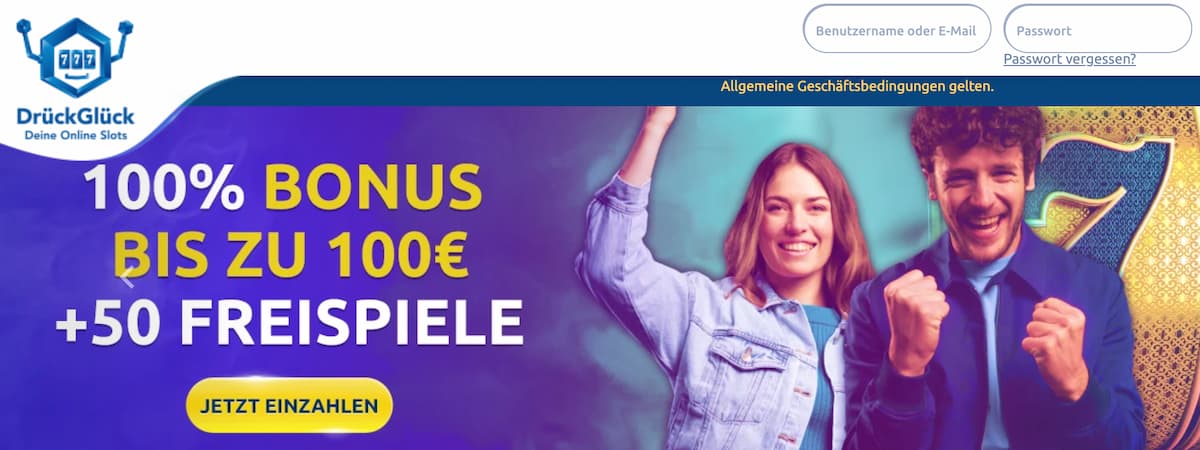 Drueckglueck Casino Bonus Codes