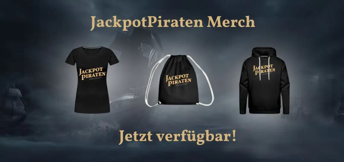 JackpotPiraten eröffnet eigenen Merch-Shop 