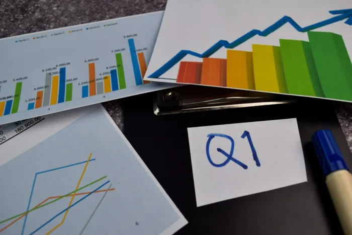New UK Gambling Rules Impact Evoke’s Q1 Performance Q1 - 1st Quarter Period write on sticky notes isolated on Office Desk