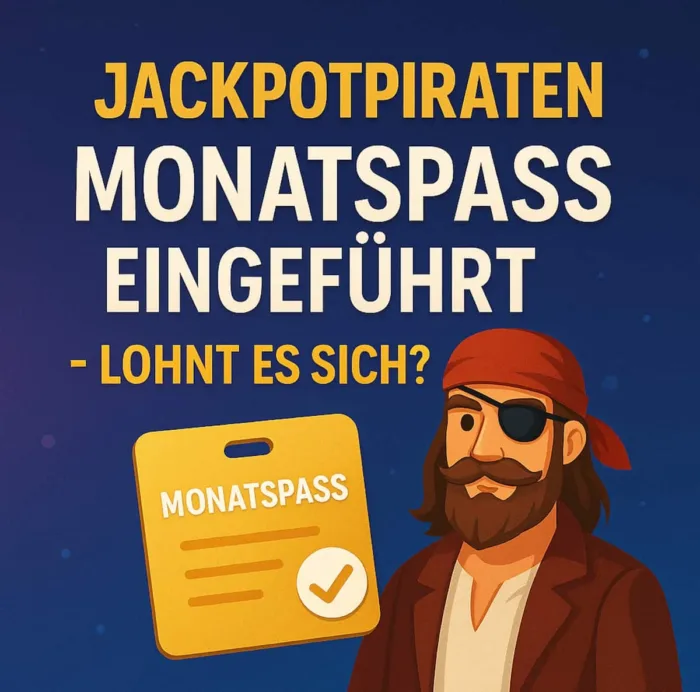 JackpotPiraten Monatspass eingeführt – lohnt es sich? Jackpot Piraten